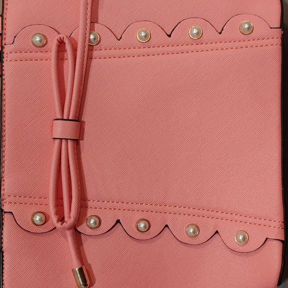 NWT SMALL PEACH TOTE BAG - Picture 3 of 6